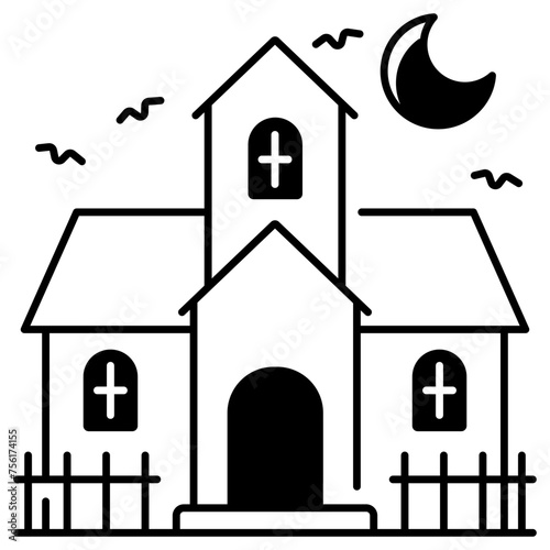 Haunted House Icon