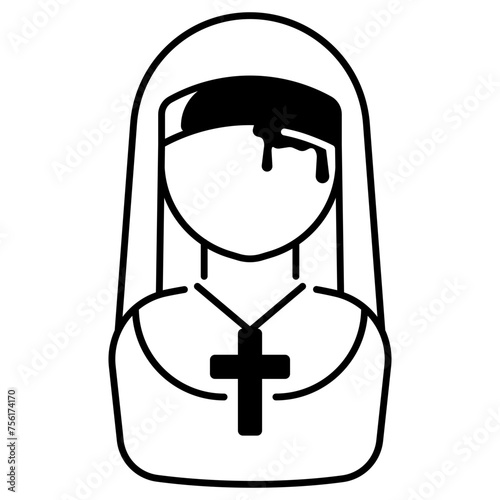 Nun Icon
