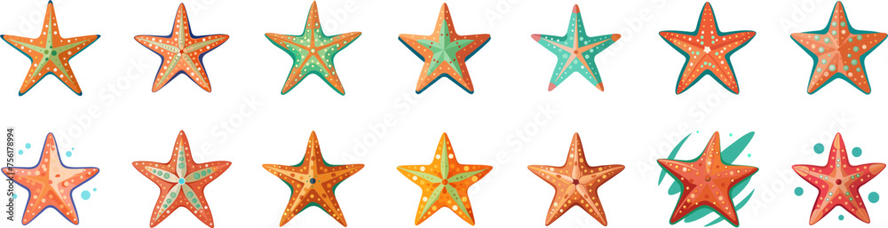 minimalist summer element starfish illustration vector, for summer design element minimalist summer element starfish illustration vector, for summer design element
