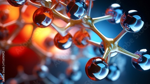 Delving into the world of molecular structures photo