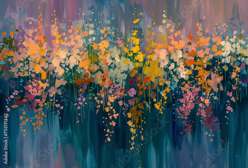 abstract background with splashes