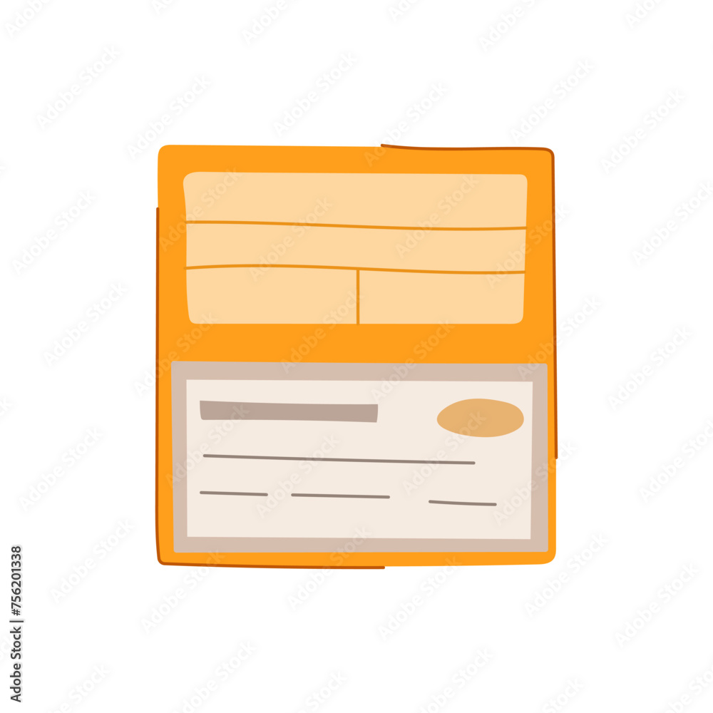 cheque checkbook cartoon vector illustration cheque checkbook cartoon vector illustration