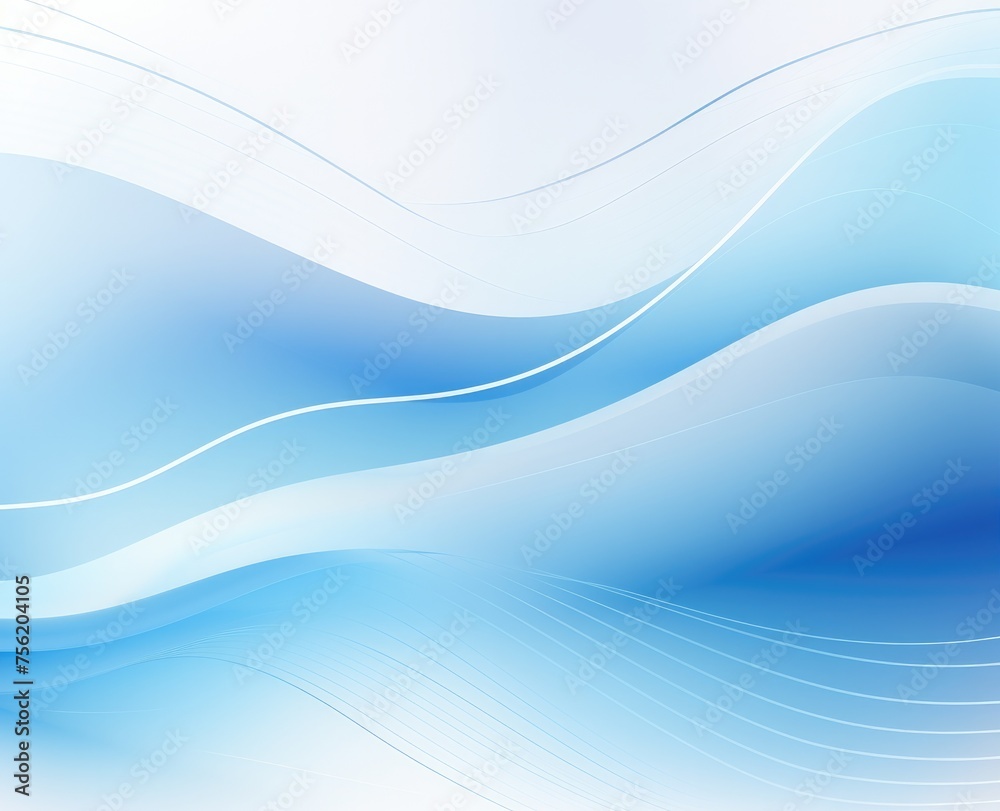 Blue background vector presentation design template with abstract curved lines and soft light Blue background vector presentation design template with abstract curved lines and soft light