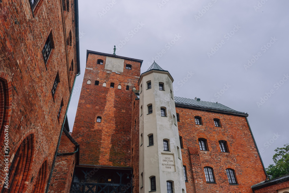 Medieval castle of the Pomeranian Princes in Darlowo, Poland.
