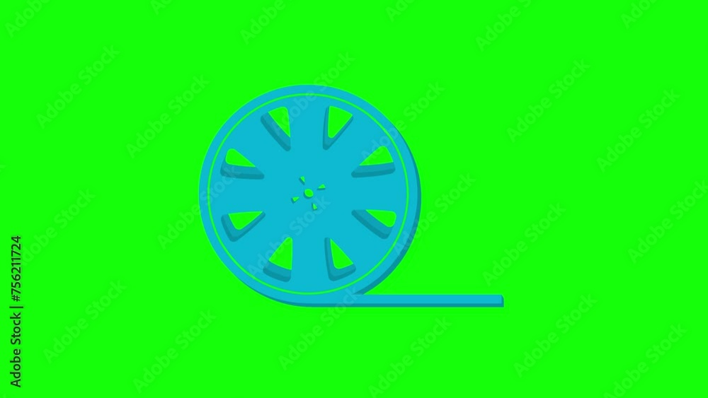Film real animation green screen effect, template scratched strip, tape looped cartoon style 2d animation in 4k Film real animation green screen effect, template scratched strip, tape looped cartoon style 2d animation in 4k