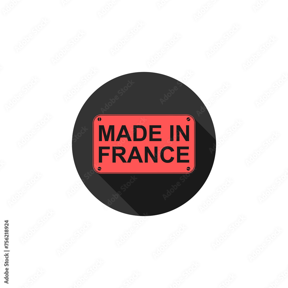 Made in France icon isolated on transparent background Made in France icon isolated on transparent background