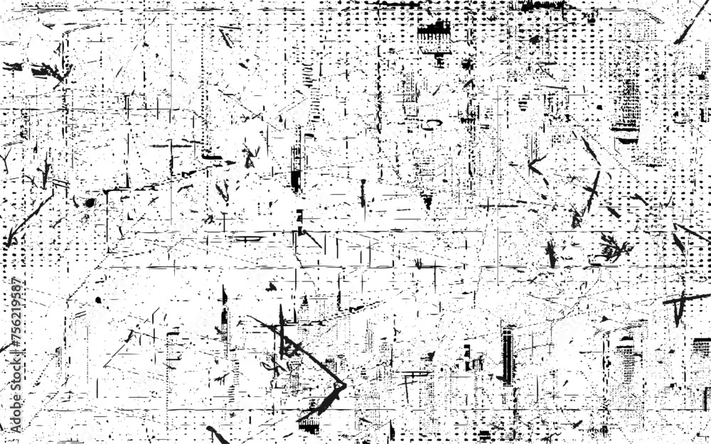 Abstract vector noise. Small particles of debris and dust. Distressed uneven background. Grunge texture overlay with fine grains isolated on white background. Abstract vector noise. Small particles of debris and dust. Distressed uneven background. Grunge texture overlay with fine grains isolated on white background.