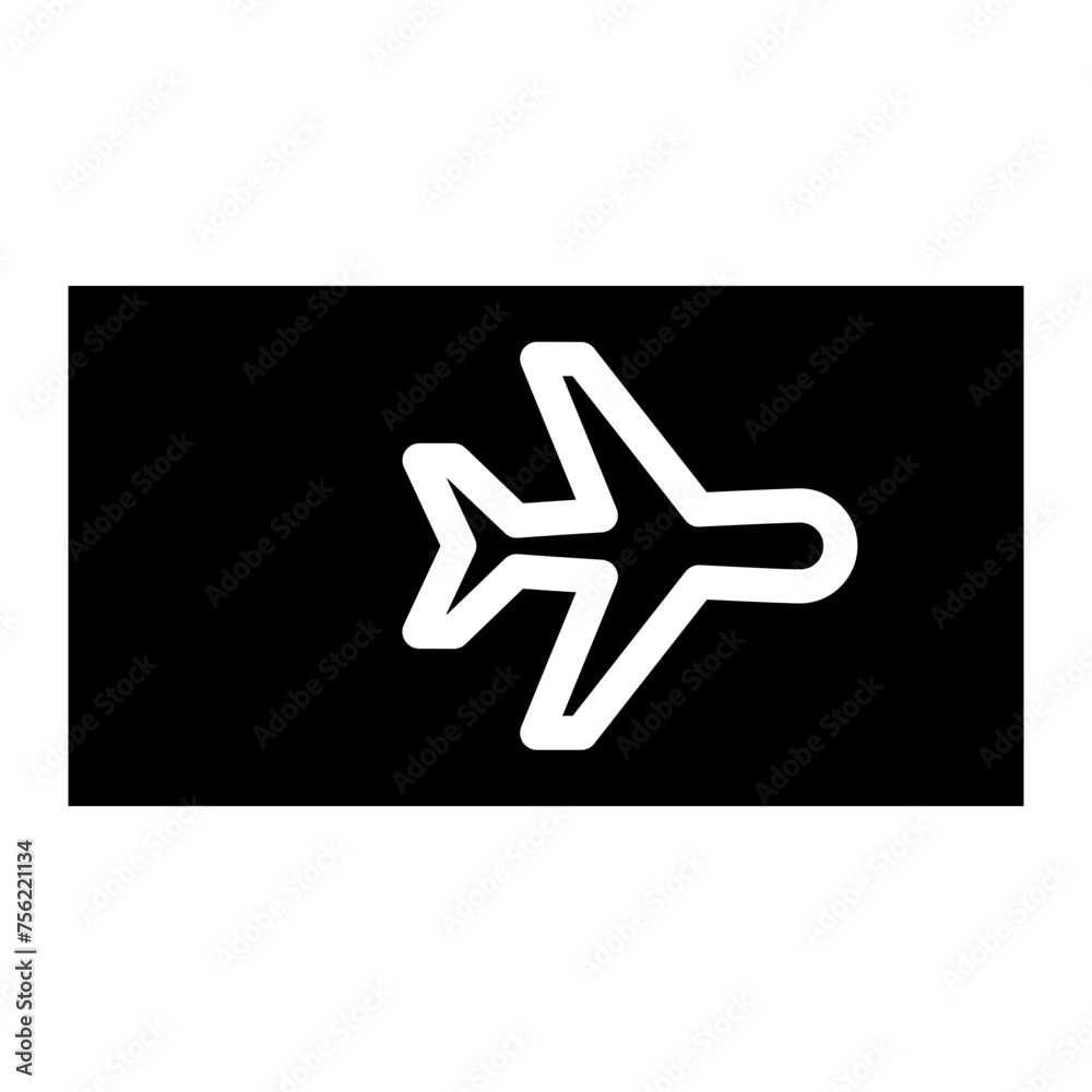 airplane flight tickets icon airplane flight tickets icon