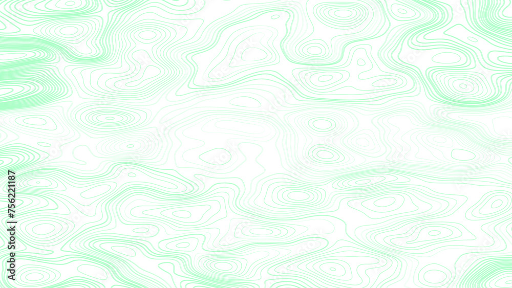 Fototapeta premium Background of the topographic map. Topographic map lines, contour background. Contour map vector. Geographic World Topography map grid abstract vector illustration.
