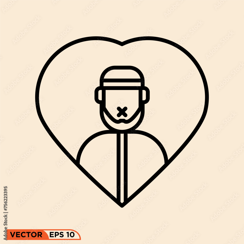 Ramadhan love icon design vector graphic of template, sign and symbol, line style
Ramadhan love icon design vector graphic of template, sign and symbol, line style