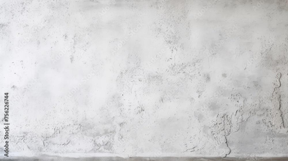 Obraz premium Soft white painted concrete wall. Generative AI