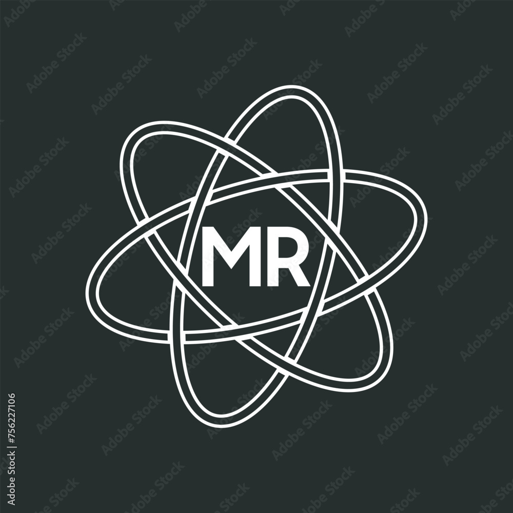 MR letter logo design on white background. MR logo. MR creative initials letter Monogram logo icon concept. MR letter design MR letter logo design on white background. MR logo. MR creative initials letter Monogram logo icon concept. MR letter design
