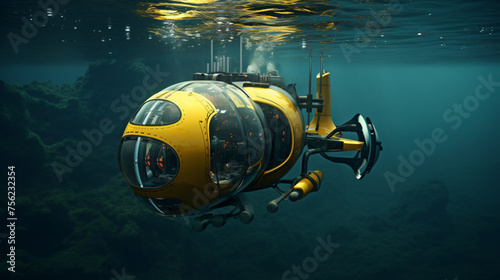 Hovering personal submarines © Anas