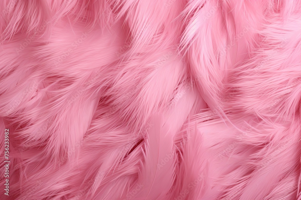 Abstract pink background made of fur or feathers. Soft fluffy texture made from natural material. Abstract pink background made of fur or feathers. Soft fluffy texture made from natural material.