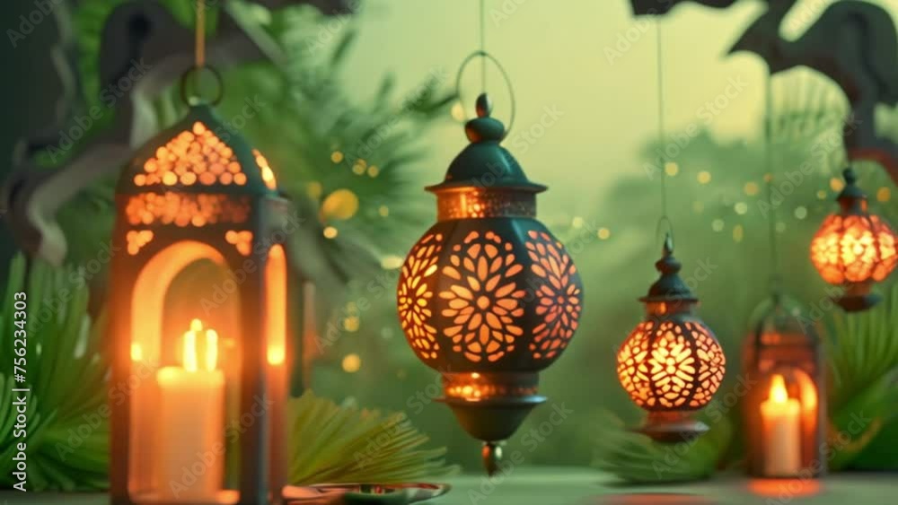 realistic ramdahan background Video 4K realistic ramdahan background Video 4K