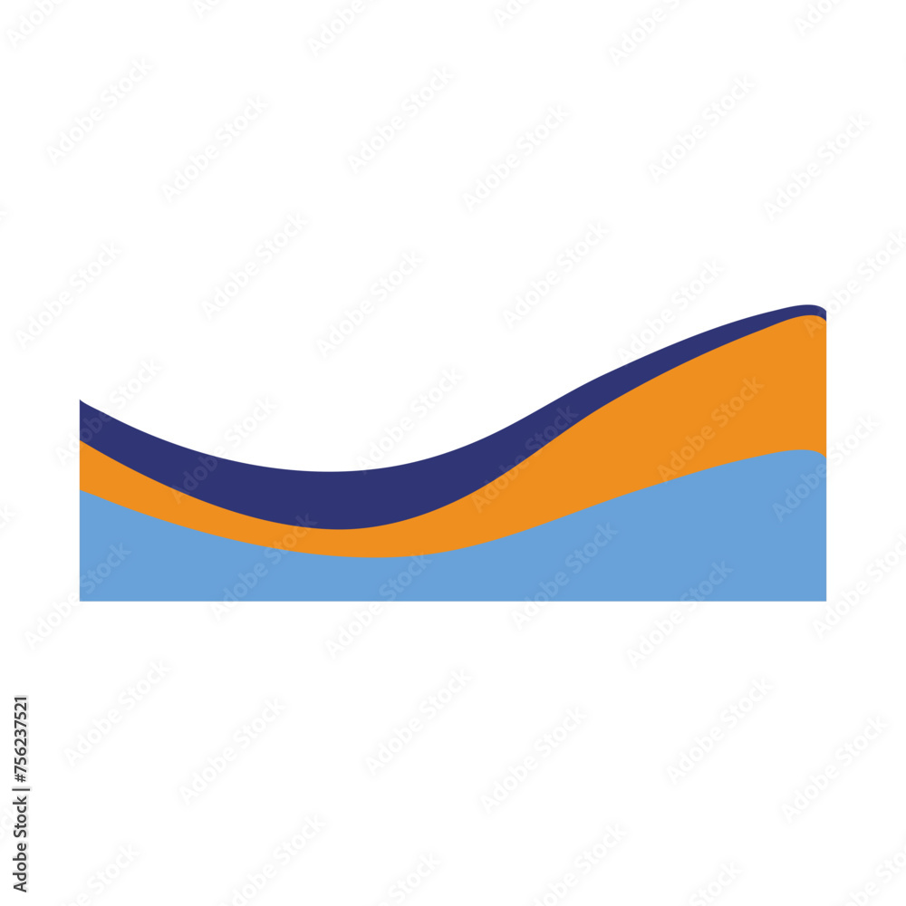 Modern Wavy Border Modern Wavy Border