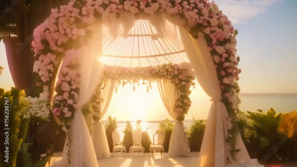 outdoor wedding decorations Video 4K outdoor wedding decorations Video 4K