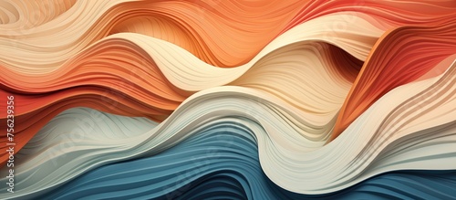 Abstract Form Pattern