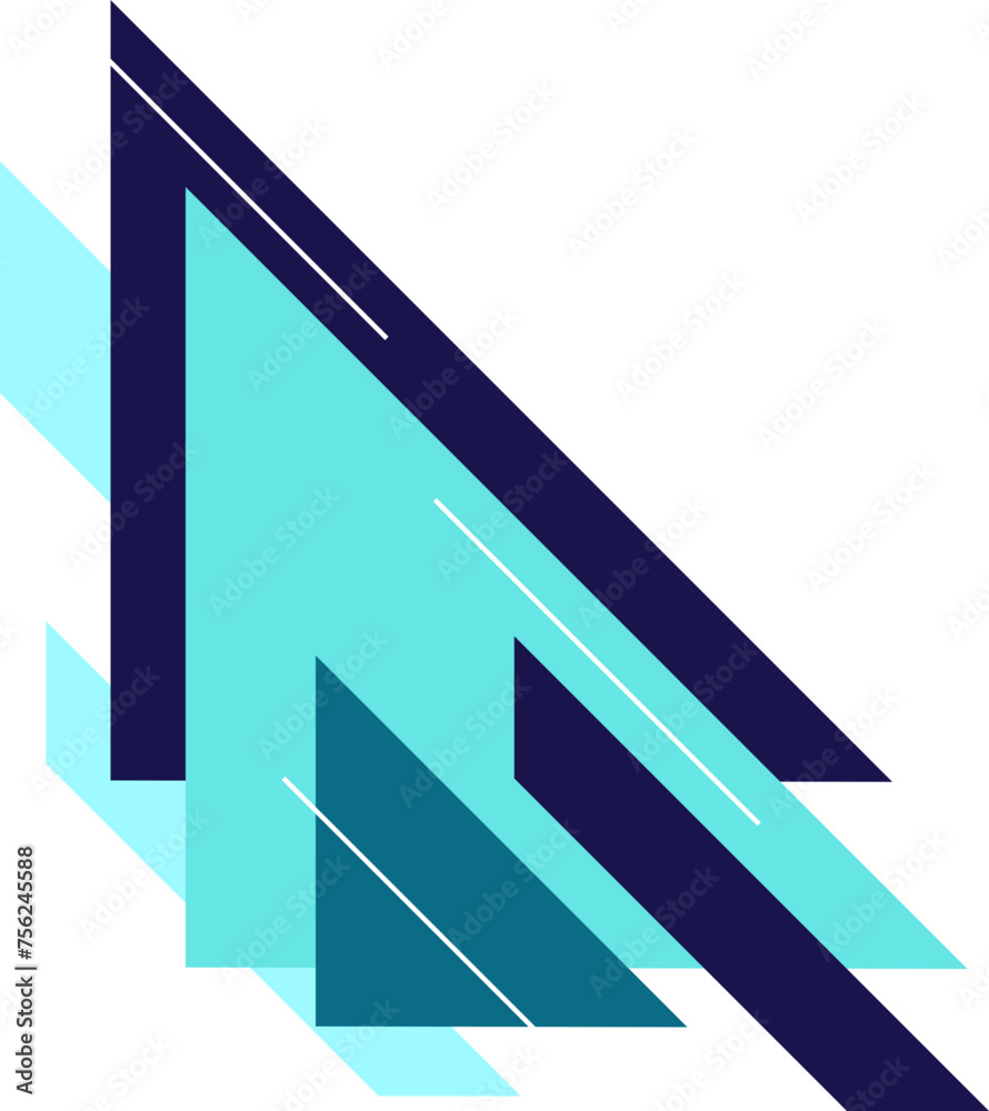 Modern Business Shape Element Modern Business Shape Element