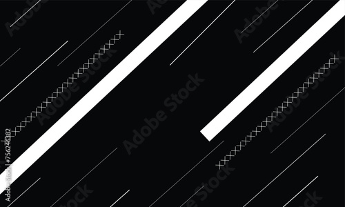 Abstract black and white modern simple background