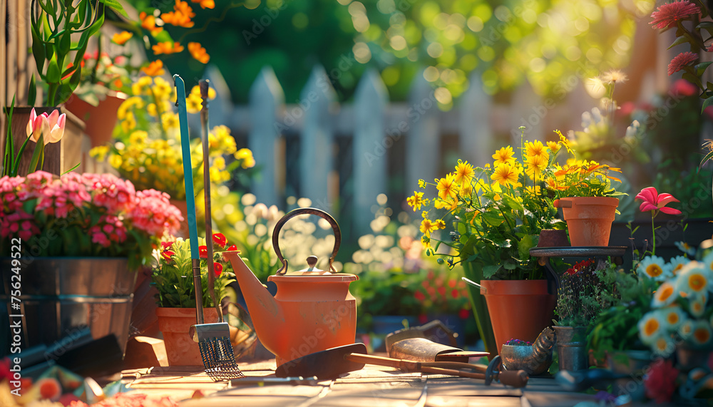 Fototapeta premium Gardening