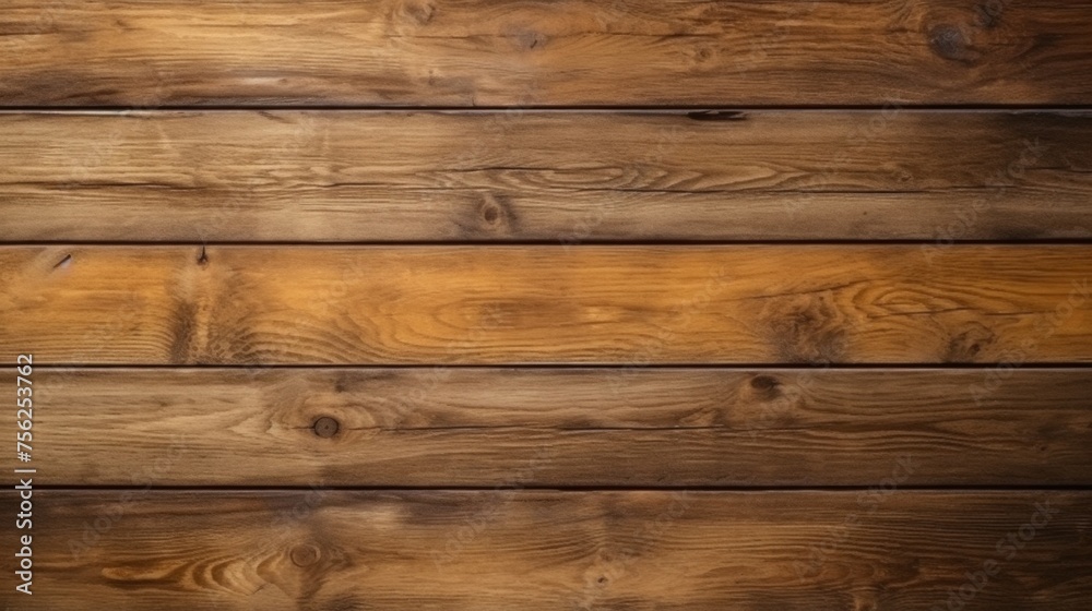 Fototapeta premium Wooden floor background. Generative AI
