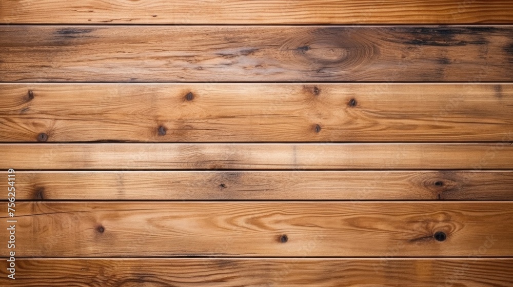 Fototapeta premium Wooden floor background. Generative AI