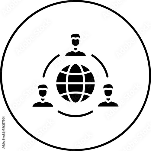 Global Network Icon photo