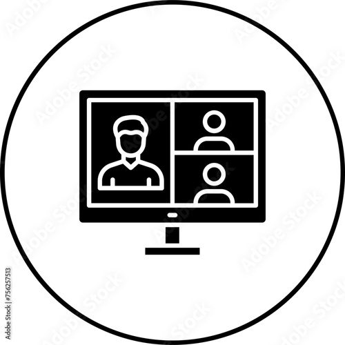 Video Conference Icon