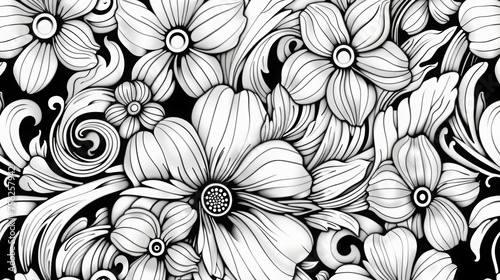 coloring book pages of patterns