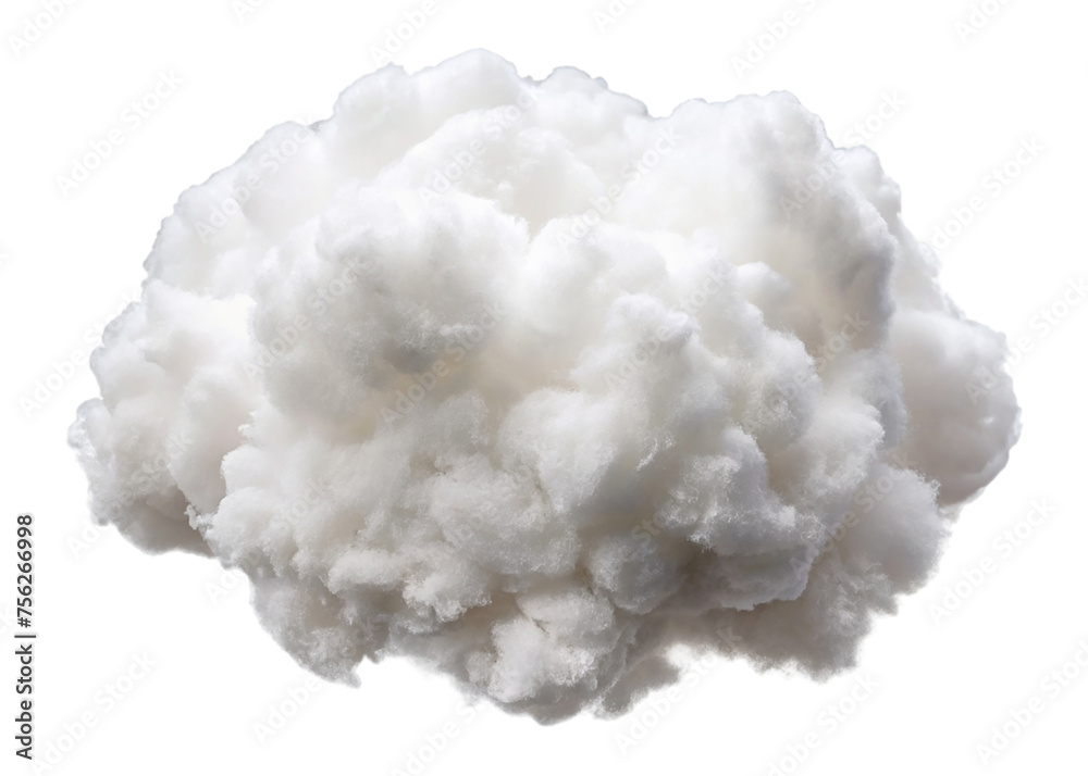 Realistic white cloud on transparent background. Realistic white cloud on transparent background.