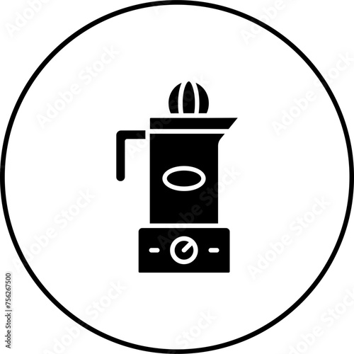 Orange squeezer Icon