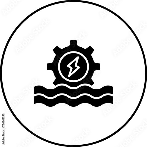 Hydro Power Icon