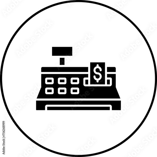 Cashier Machine Icon