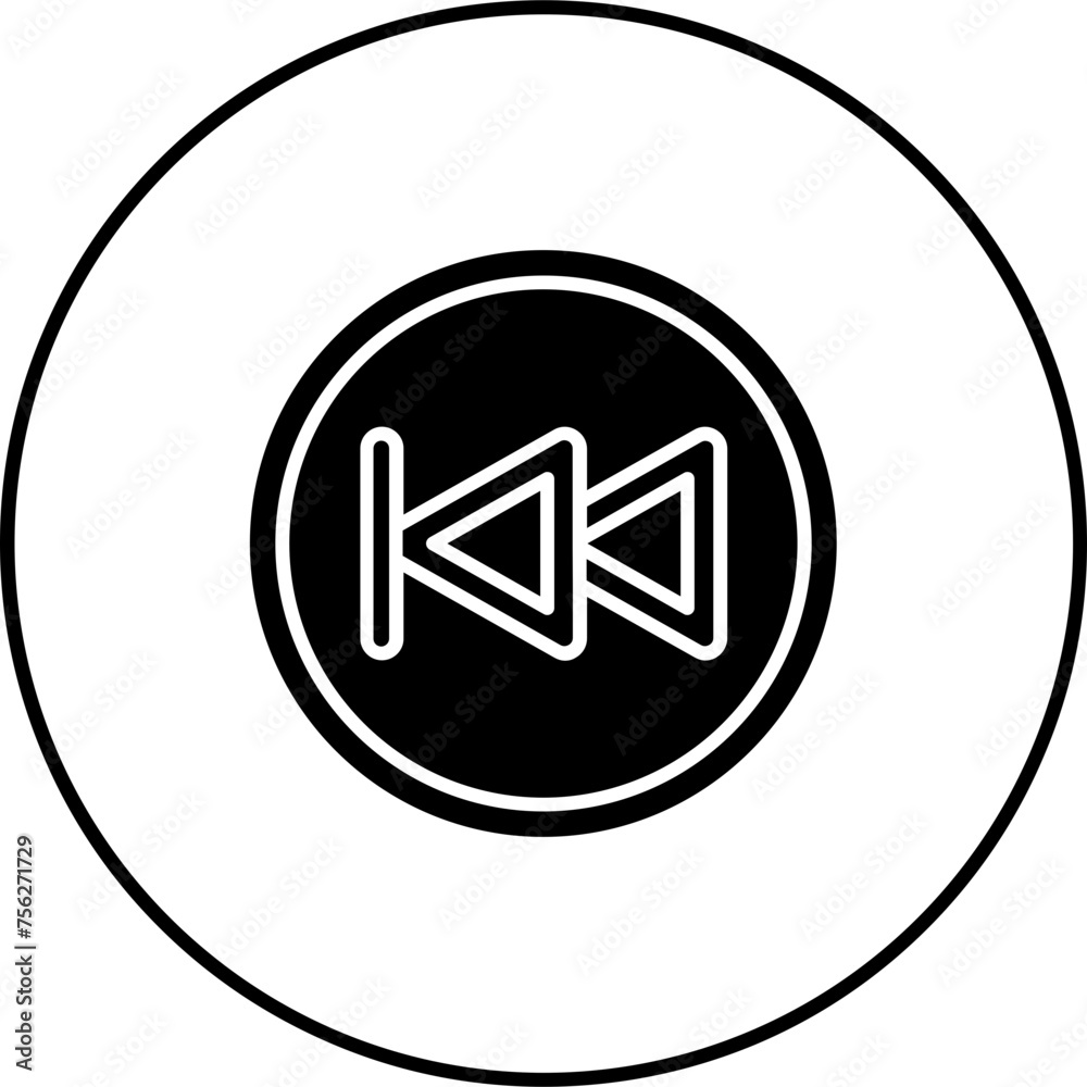 Backward Button Icon Backward Button Icon