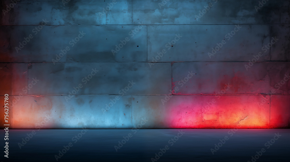 Brick wall and lamps interior Brick wall and lamps interior