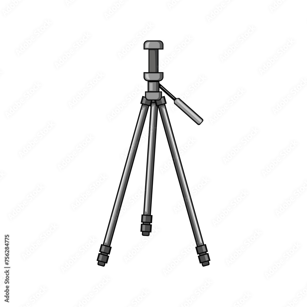 stand phone tripod cartoon. smart circle, holder cell, screen selfie stand phone tripod sign. isolated symbol vector illustration stand phone tripod cartoon. smart circle, holder cell, screen selfie stand phone tripod sign. isolated symbol vector illustration