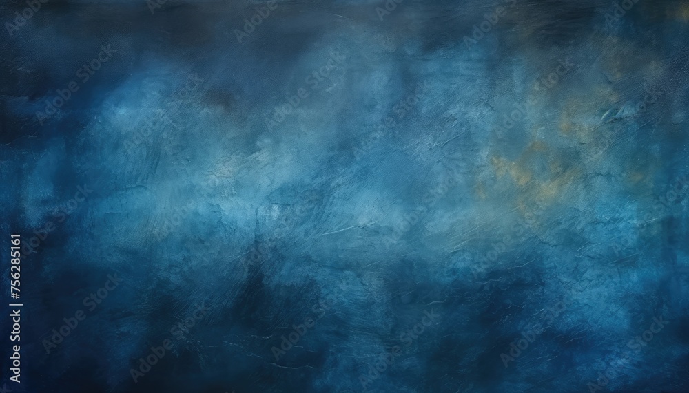 dark blue watercolor background, dark blue color.