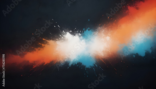black blue orange red white mix   a spray texture color gradient shine bright light and glow   grainy noise grungy empty space rough abstract retro vibe background template