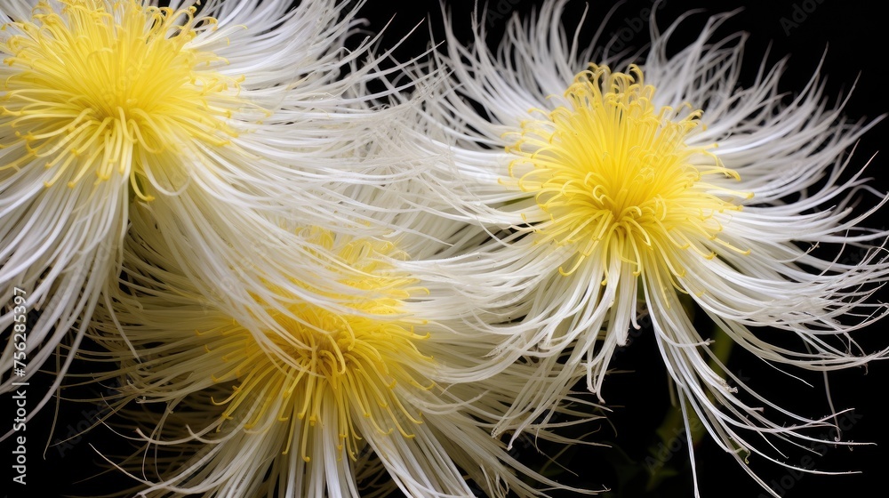 False goats beard bloom. Generative AI