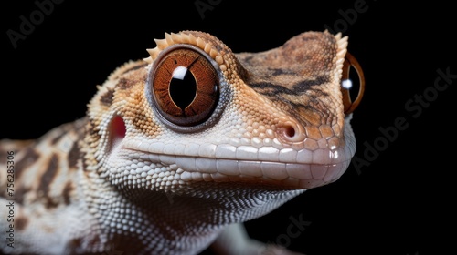 Eyelash gecko. Generative AI
