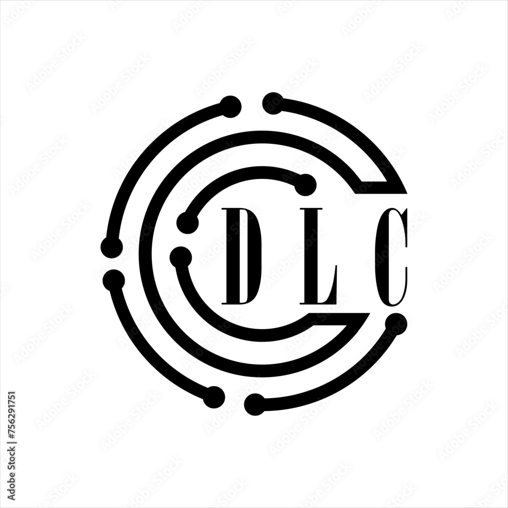 DLC letter design. DLC letter technology logo design on white background. DLC Monogram logo design for entrepreneur and business DLC letter design. DLC letter technology logo design on white background. DLC Monogram logo design for entrepreneur and business