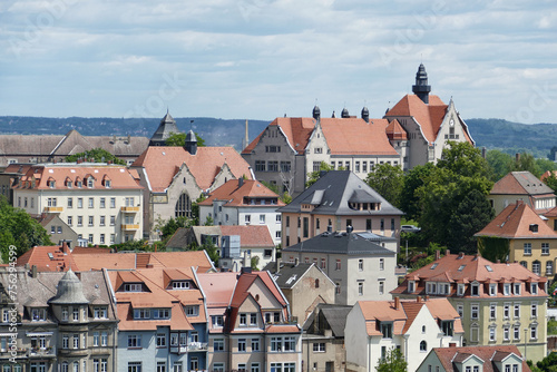 Panoramic view of Meissen old town