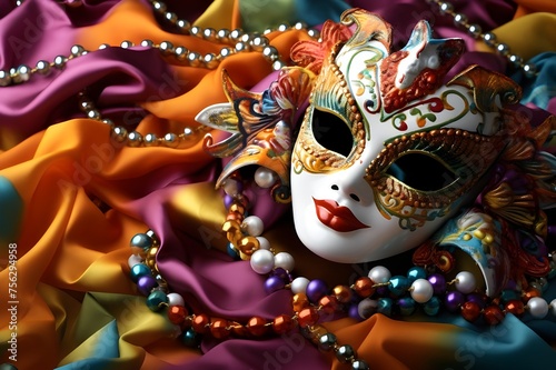 city carnival mask