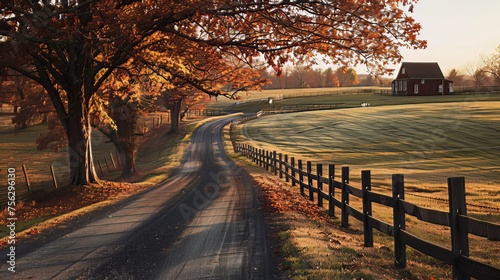 Leading Lines: Look for natural or man-made lines in your scene, such as roads, fences, or tree branches, that lead the viewer's eye toward the main subject. 