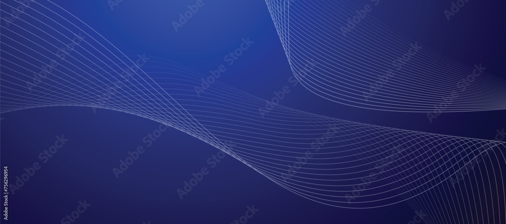Blue abstract line background banner vector image design Blue abstract line background banner vector image design