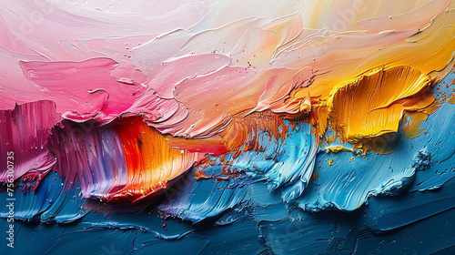 Beyond Boundaries. Unleashing Abstract Brilliance on Canvas