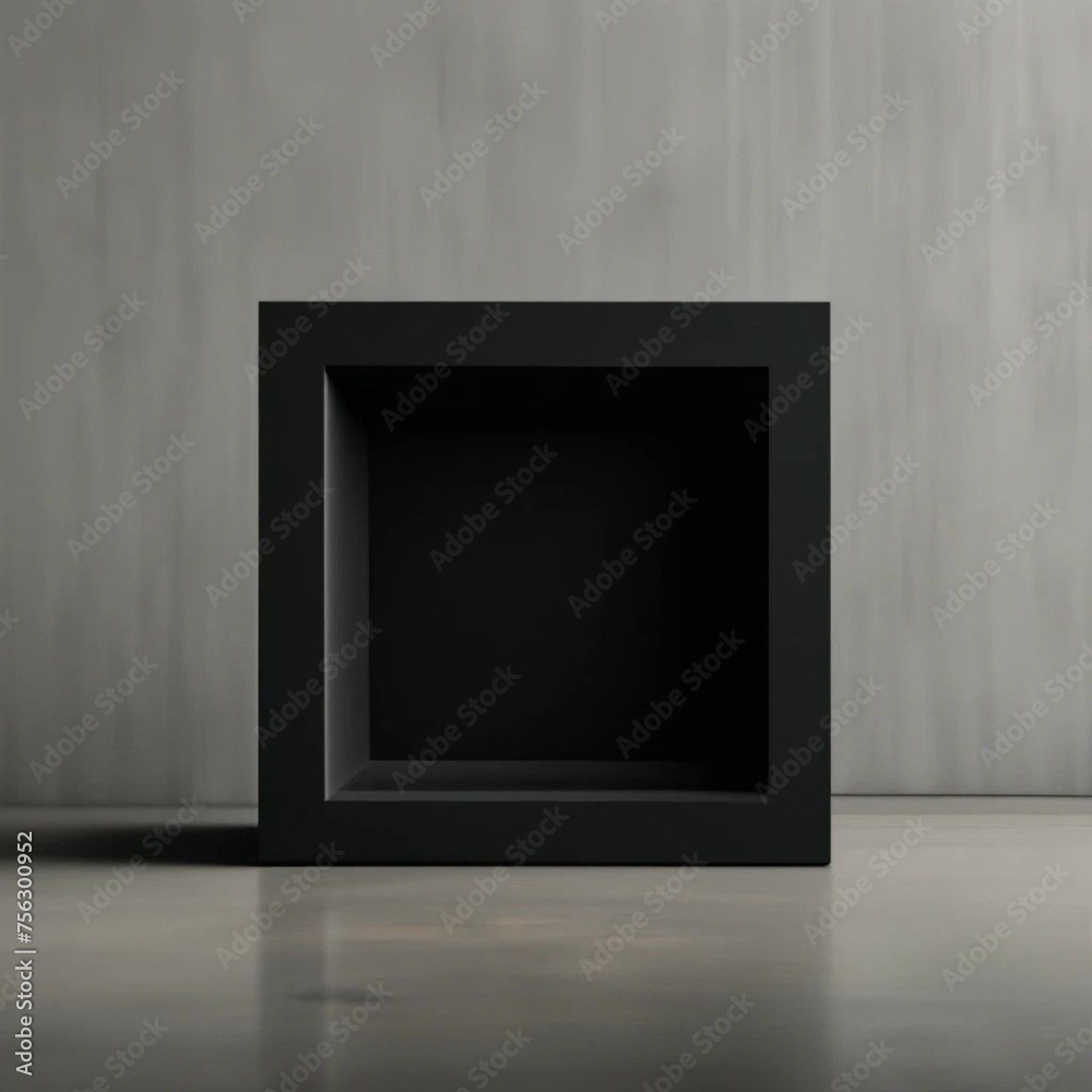 empty room with frame empty room with frame