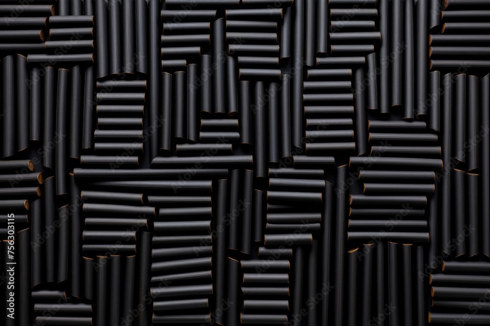 Abstract Black Tubes Pattern Background Abstract Black Tubes Pattern Background