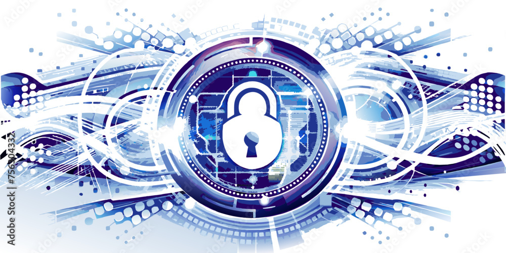 Obraz premium background with headphones